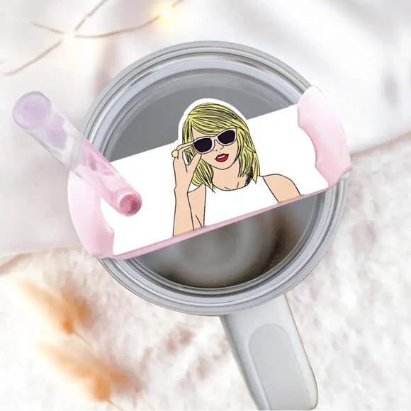 💛Taylor Swift Name Plate 20oz 30oz Stanley Cup Accessories H2.0 Tumbler Topper - Picture 2 of 10